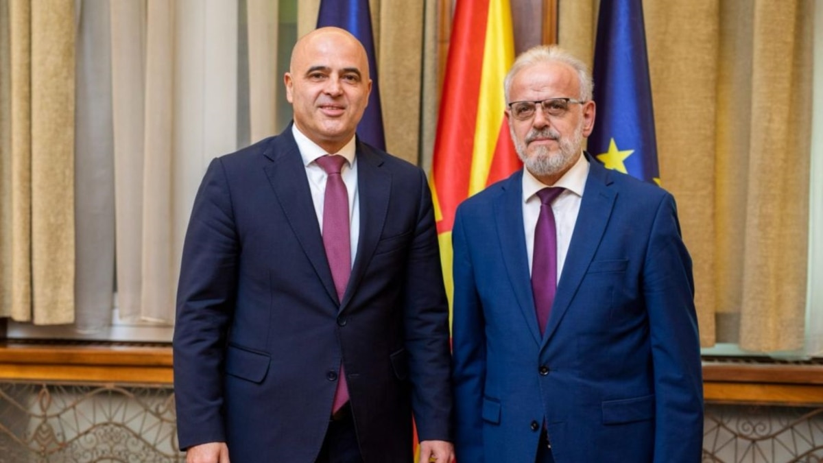 Maqedoni e Veriut, Talat Xhaferi merr mandatin për formimin e qeverisë