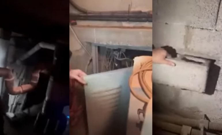 VIDEO LAJM/ Ra në pranga, shqiptari fshehu drogën brenda mureve të banesës, mbi pakot e kokainës shkruhej…