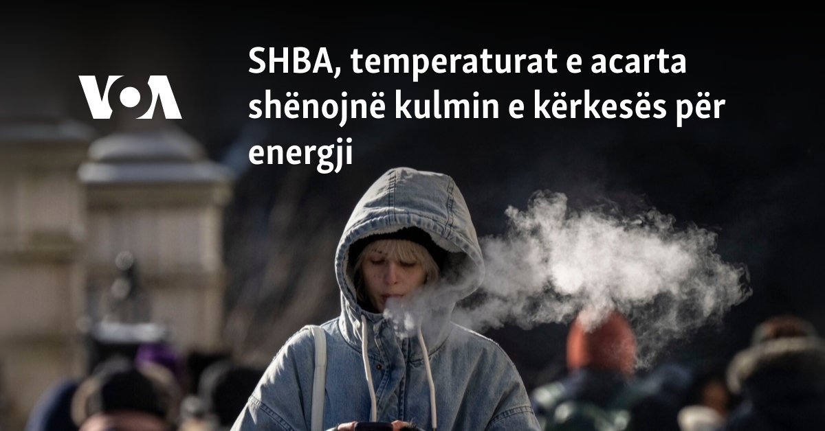 SHBA, temperaturat e acarta shënojnë kulmin e kërkesës për energji