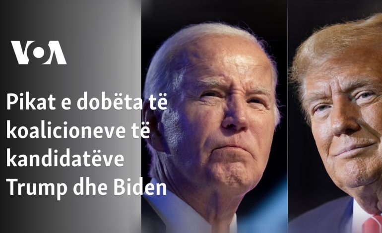 Pikat e dobëta të koalicioneve të kandidatëve Trump dhe Biden