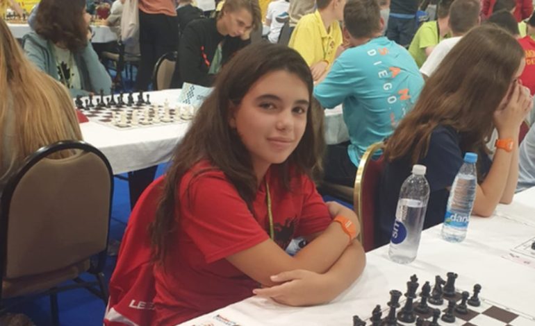 13-vjeçarja shqiptare shpallet kampione Bote dhe Europe në shah