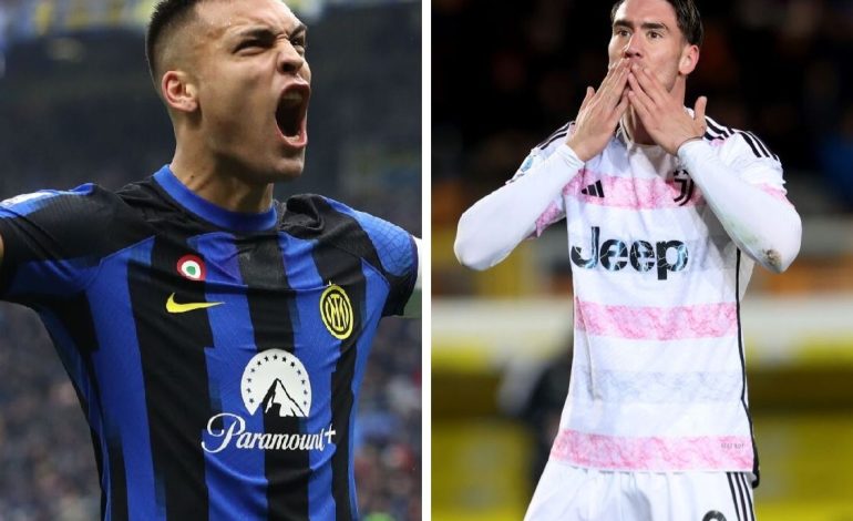 Përplasje totale, Inter-Juve është dhe sfidë Martinez-Vlahovic, dy “bomberat” e momentit