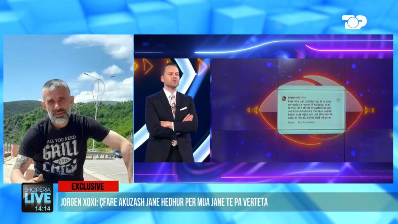 “Vajza më thotë nuk dua të të takoj”, rrëfehet në Top Channel ish-bashkëshorti i Ledjonës: Gjyshërit e takojnë në Korçë, por…