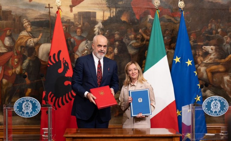 PD kërkoi opinion nga Strasburgu për marrëveshjen Rama – Meloni/ Gjykata Kushtetuese shprehet e rezervuar