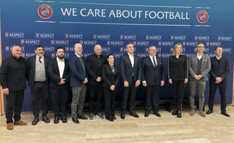 Komisioni i Medias së UEFA-s zhvillon mbledhjen e parë të vitit, e drejton Armand Duka