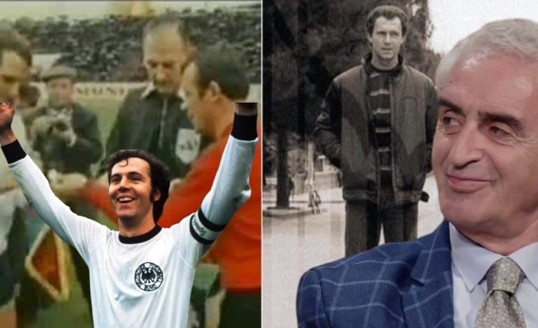 “Më përqafoi dhe më tha…”! Tre ditët “sekrete” të Beckenbauer në Shqipëri (Intervista)