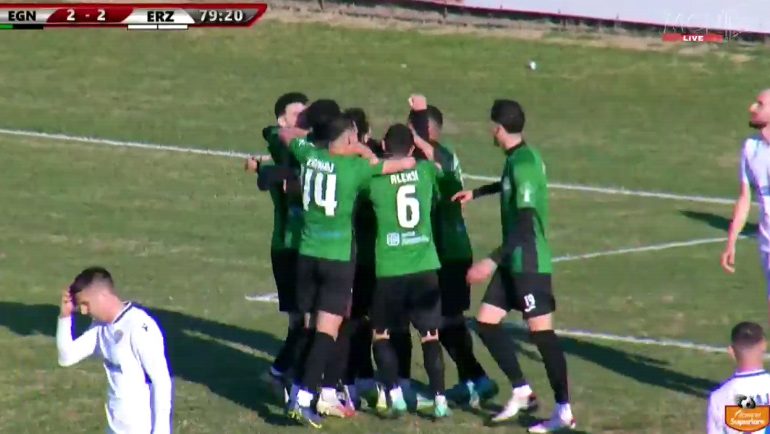 Egnatia përmbys Erzenin, rrogozhinasit “arratisen” në krye të renditjes