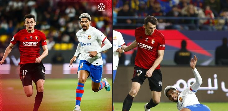 VIDEO/ “El Clasico” në finalen e Superkupës së Spanjës, Barcelona thyen Osasunan në Riad