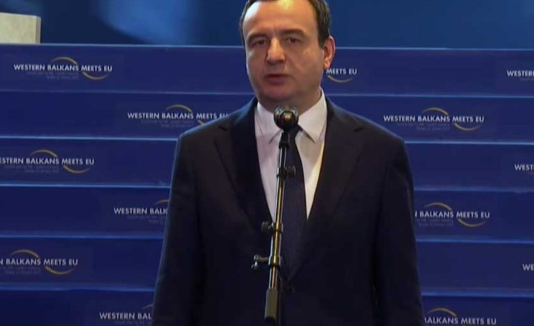 Kurti në Shkup: Vlerat e BE-së duhet të bëhen reforma në Ballkanin Perëndimor