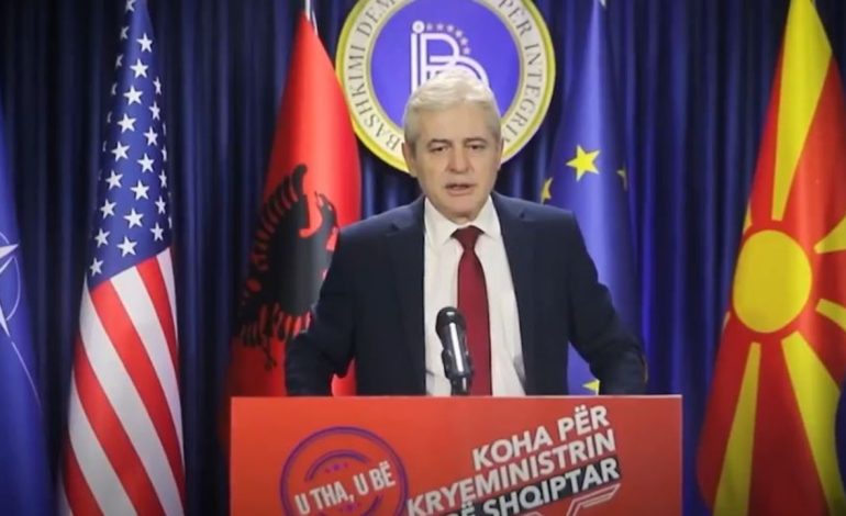 “Zgjedhja e kryeministrit të parë shqiptar në Maqedoninë e Veriut, historike! Ali Ahmeti: Do hapet mundësia për anëtarësim në BE