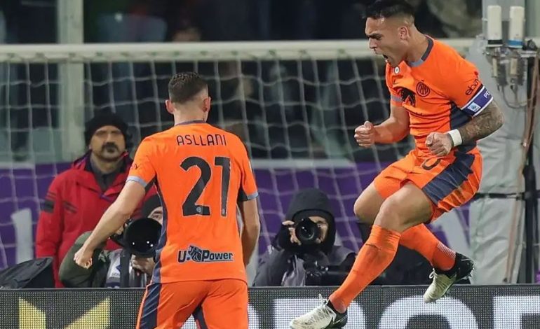 VIDEO/ Asist në “Artemio Franchi”, Asllani në rolin e kamarierit, i servir golin Lautaros