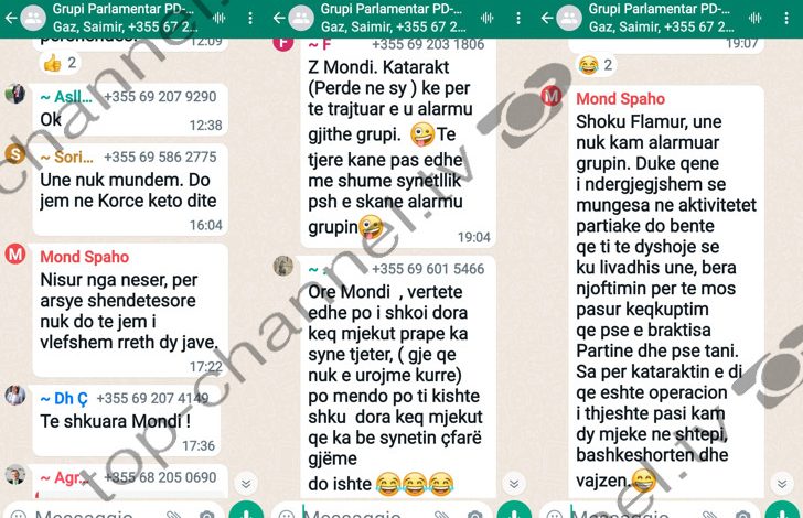Plas biseda e synetllikut në grupin e Whatsapp të Rithemelimit! Spaho njofton se do mungojë dy javë. Noka: Perde syri do heqësh, të tjerët kanë bërë edhe…