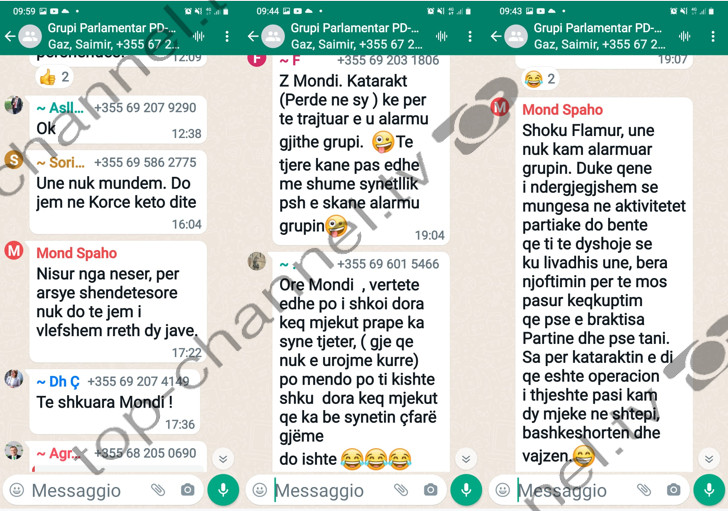 Plas biseda e synetllikut në grupin e Whatsapp të Rithemelimit! Spaho njofton se do mungojë dy javë. Noka: Perde syri do heqësh, të tjerët kanë bërë edhe…