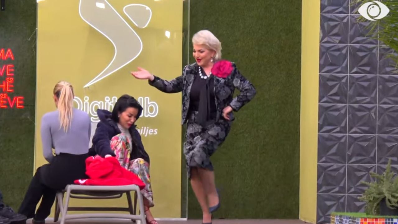 Video/ Sfida për të mos reaguar! Rita Lati futet brenda shtëpisë së Big Brother, Roza shpërthen në lot