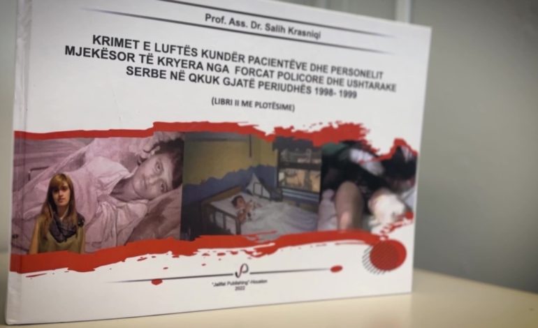 Dr. Krasniqi flet për dëshmitë e mbledhura për krimet e luftës në Kosovë