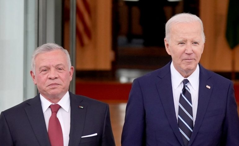 Presidenti Biden, mbreti i Jordanisë të shqetësuar për operacionet në qytetin Rafah të Gazës