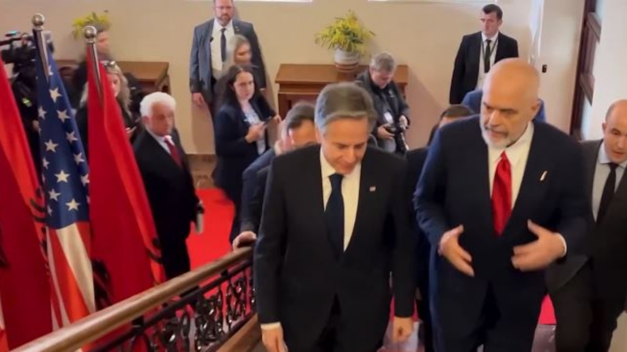 “Mirënjohës për partneritetin e jashtëzakonshëm që kemi”/ Rama publikon momentet pikante, çfarë u pa nga vizita e Blinken në Tiranë