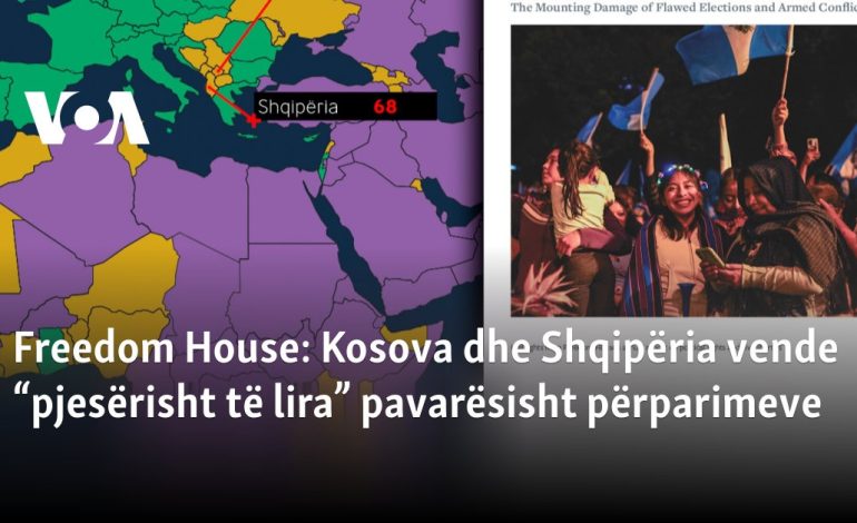 Kosova dhe Shqipëria vende “pjesërisht të lira” pavarësisht përparimeve