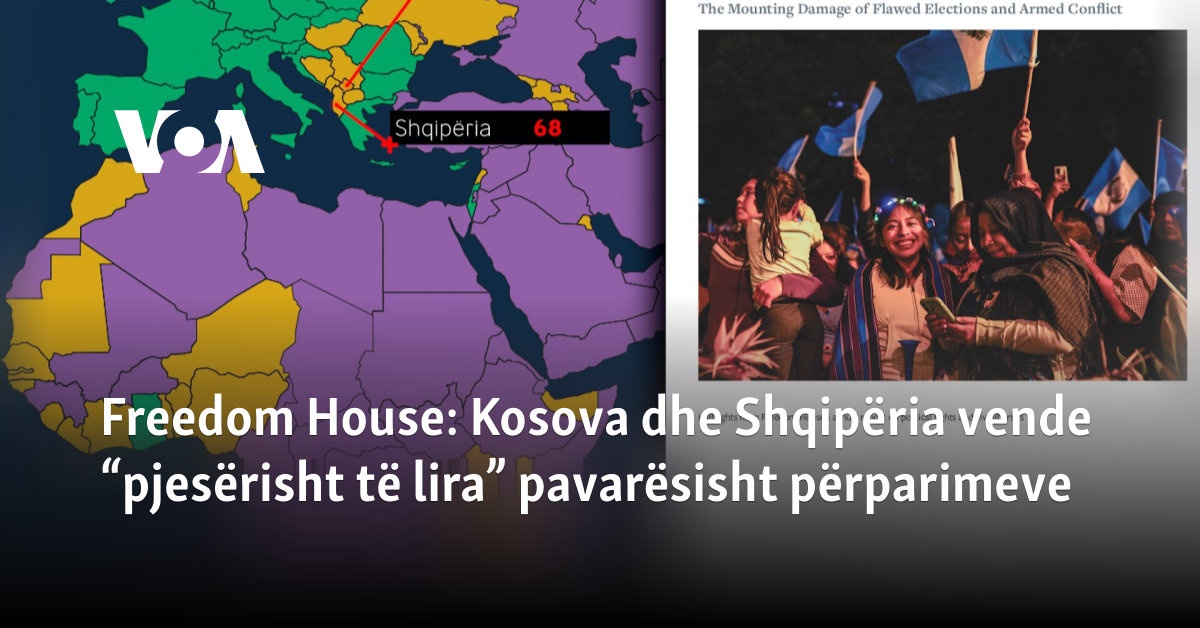 Kosova dhe Shqipëria vende “pjesërisht të lira” pavarësisht përparimeve