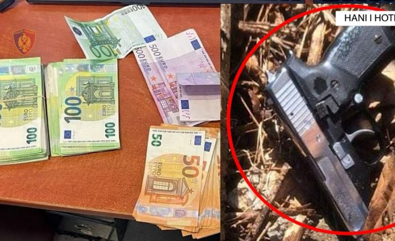 U largua me shpejtësi për t’iu shmangur kontrollin në kufi, arrestohet 72-vjeçari/ Hodhi nga makina armë, e më pas iu gjetën mijëra euro