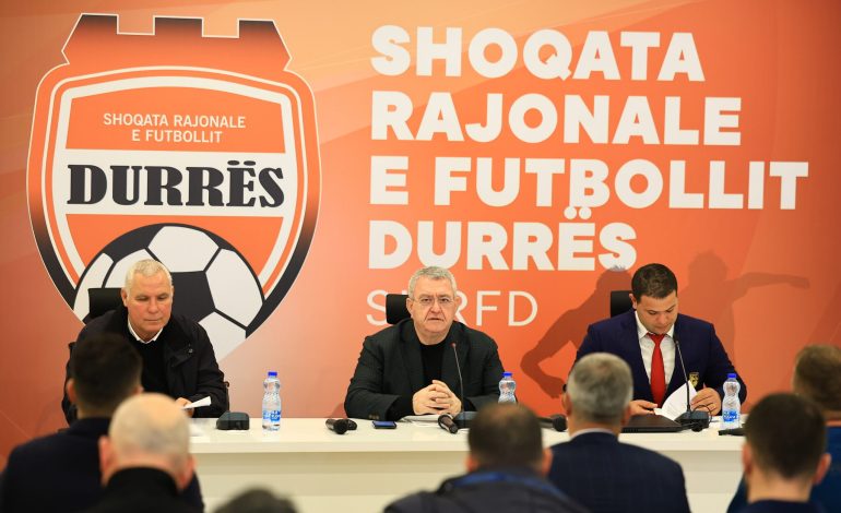 Mblidhet Asambleja e Përgjithshme e Shoqatës Rajonale të Futbollit Durrës, këto janë vendimet që u morën nga anëtarët