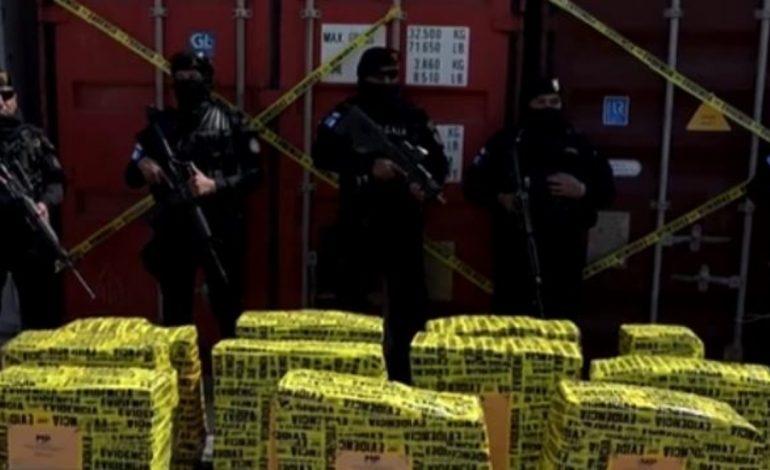 Kapet gjysmë ton kokainë! Mbërriti në portin e Guatemalës në kontejnerë të nisur nga Kosta Rika