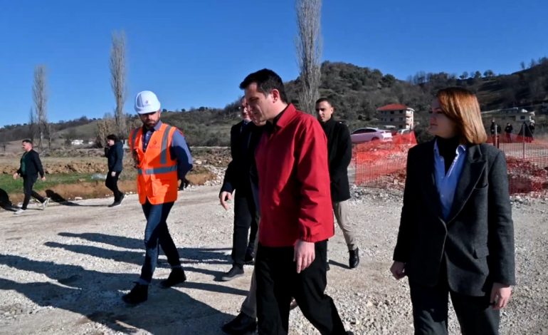 Zona ekonomikë e Tiranës/ Veliaj inspekton punimet për ndërtimin e infrastrukturës së TEDA