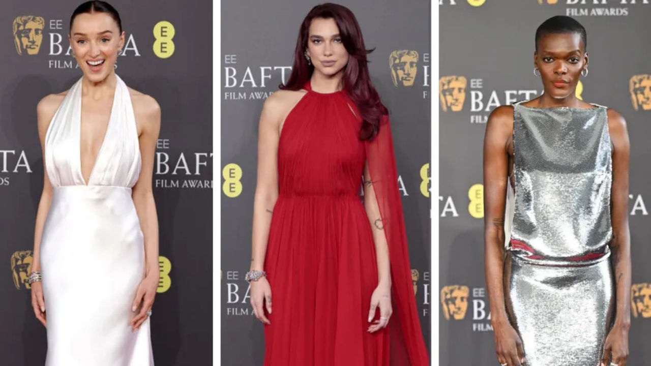 Fotot/ Yjet që shkëlqyen në tapetin e kuq të “BAFTA 2024”, detaji që mund t’ju ketë shpëtuar tek Dua Lipa