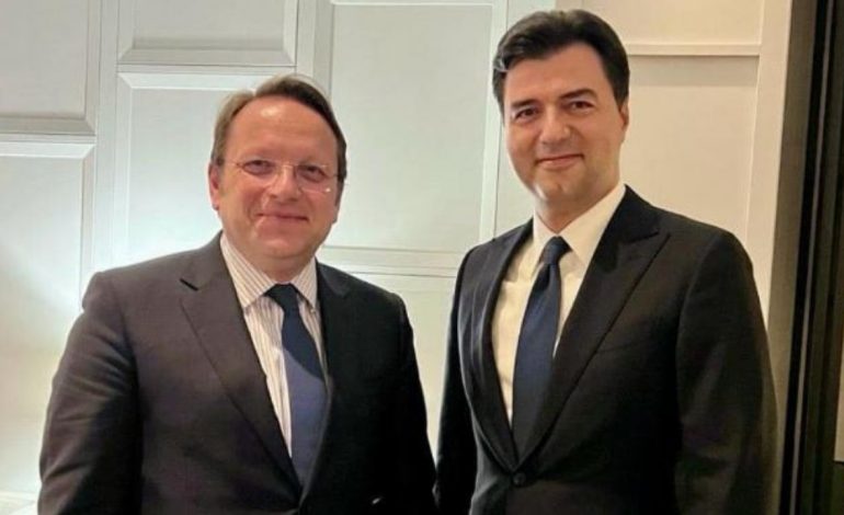 Basha takim me Komisionerin e BE, Varhelyi: PD në krah të drejtësisë. Përmes Reformës Zgjedhore, t’i japim qytetarëve të drejtën të zgjedhin ata