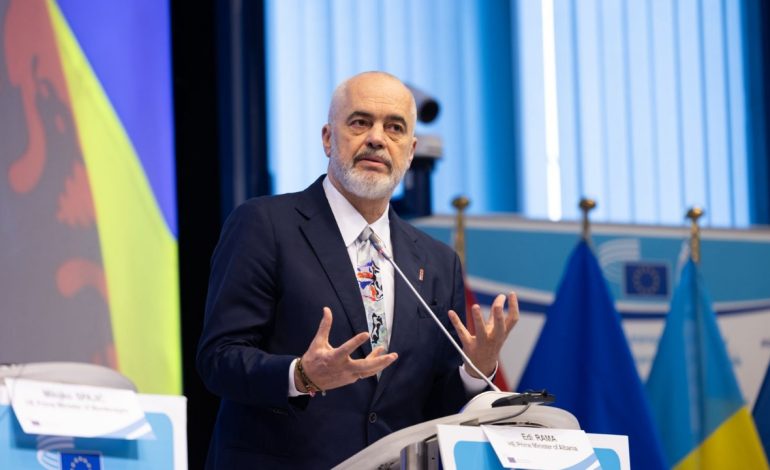 Vizita në Bruksel/ Rama merr pjesë në sesionin plenar të Komitetit Ekonomik dhe Social Evropian: Plani i rritjes, hapi i parë që vendet tona të jenë pjesë e BE