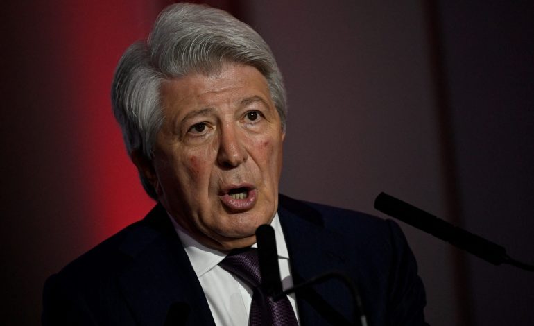 Presidenti i Atletico Madrid: Gjithçka do shkojë mirë ndaj Interit, por na duhet edhe pak fat