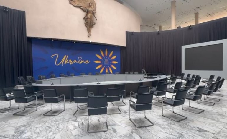 Samiti për Ukrainën, nën masa të larta sigurie/ Zelensky mbërrin në mbrëmje, përgatitjet e fundit në kryeqytet