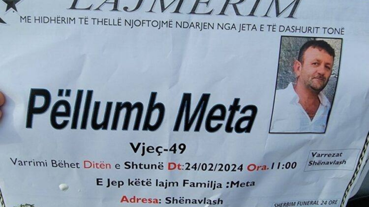 FOTO/ U vra nga vajza dhe u varros në kasollen e lopës! Kush është Pëllumb Meta, kryefamiljari që u gjet i vdekur sot pas 10 ditësh hetime 
 23/02/2024 10:18
