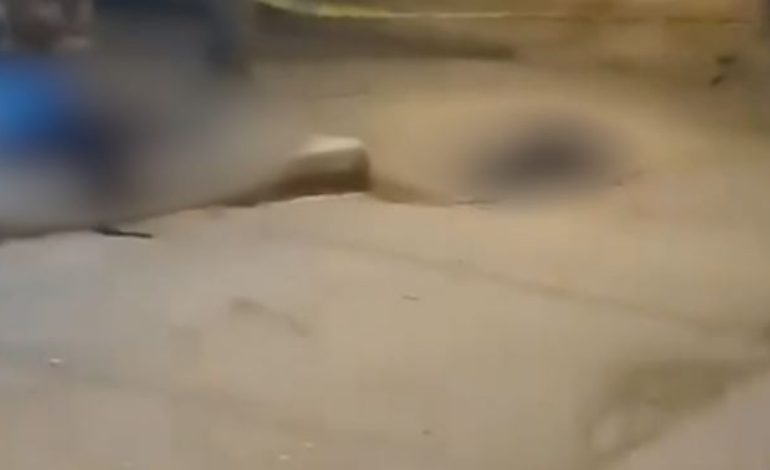 Pak sekonda pas vrasjes në Korçë, dy viktimat të shtrirë në tokë! Pamje të rënda nga vendngjarja