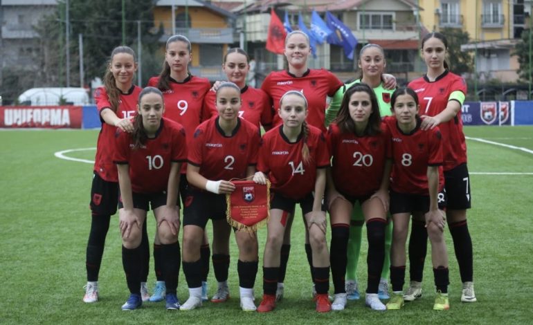 UEFA Development U-16 për vajza / Shqipëria luan ndeshjen e parë ndaj Kosovës