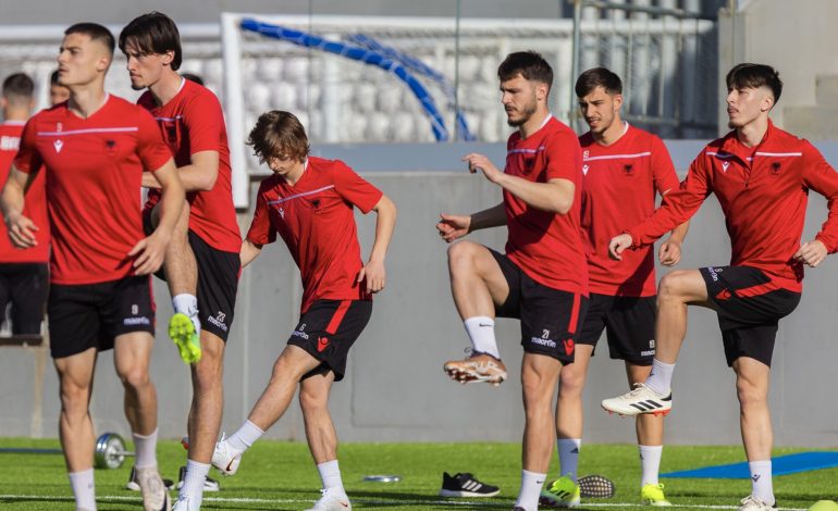 Sfidat me Finlandën & Zvicrën / Shqipëria U-21 zhvillon seancën e radhës stërvitore