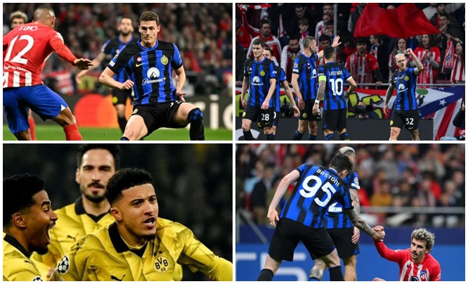 VIDEO/ Dramë në Madrid, Atletico dhe Inter diskutojnë në shtesë biletën e çerekfinales së Champions, ia del Dortmund