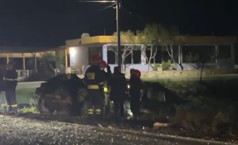 Aksident i rëndë në Lezhë, makinat përfundojnë jashtë rrugës, një francez i plagosur