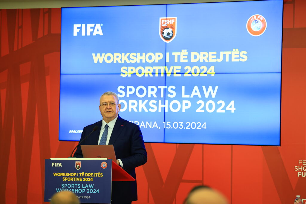 FSHF organizon workshop-in e së Drejtës Sportive, Presidenti Duka: Futbolli, një fenomen global. Kornizat ligjore sigurojnë drejtësi, integritet e mirëqenie