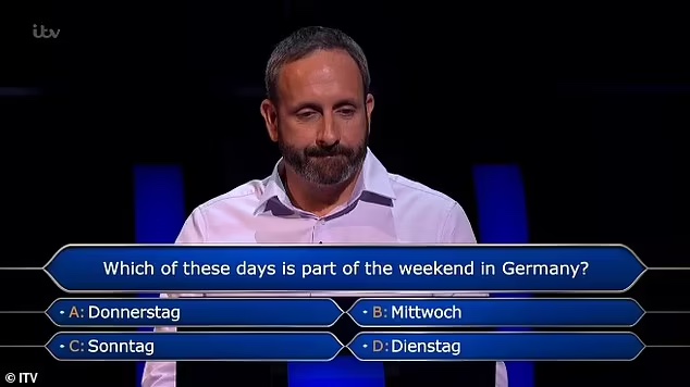 Konkurrenti thërret gruan për ndihmë, por përballet me një mashkull tjetër