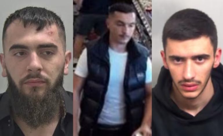 Foto+Emrat/ Shpallen në kërkim për vrasje tre shqiptarët në Angli, policia: 10 mijë paund shpërblim për çdo informacion
