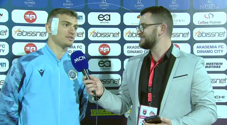 Autor i një goli të Dinamos, Qefalija: Skënderbeu më sjell fat, ndaj Teutës për fitore