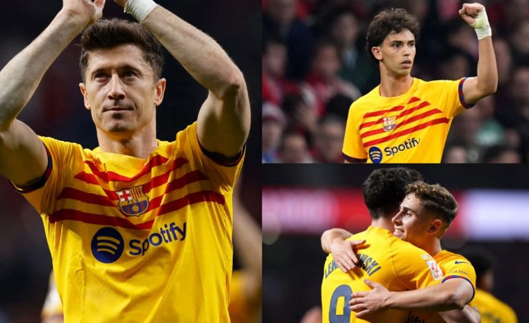 FOTO/ I dhuruan leksion Atletico-s, mediat për Barçën: Janë ende në lojë