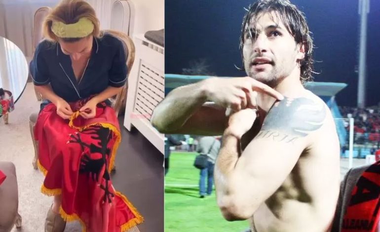 “Monika në versionin Marigona”, Lorik Cana publikon videon e gruas duke qëndisur flamurin shqiptar