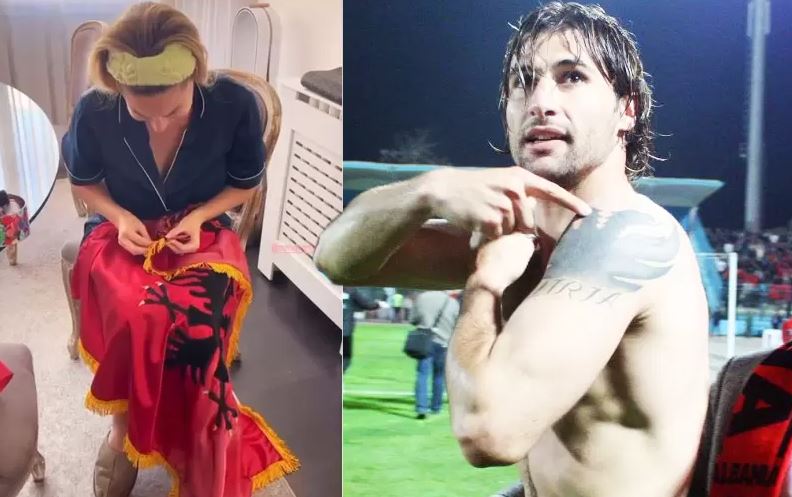 “Monika në versionin Marigona”, Lorik Cana publikon videon e gruas duke qëndisur flamurin shqiptar