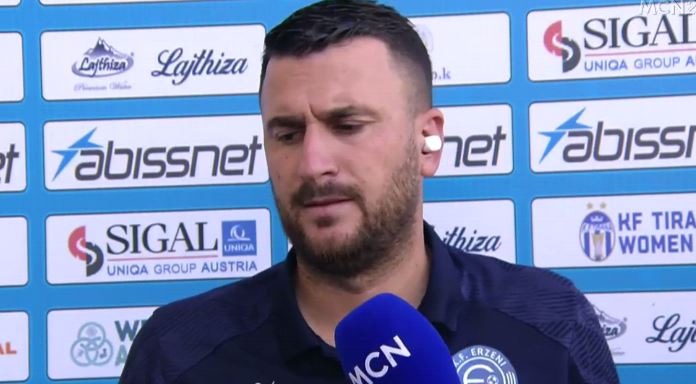 Barazimi me Laçin, tekniku i Erzenit: Patëm raste të pastra, mund të fitonim