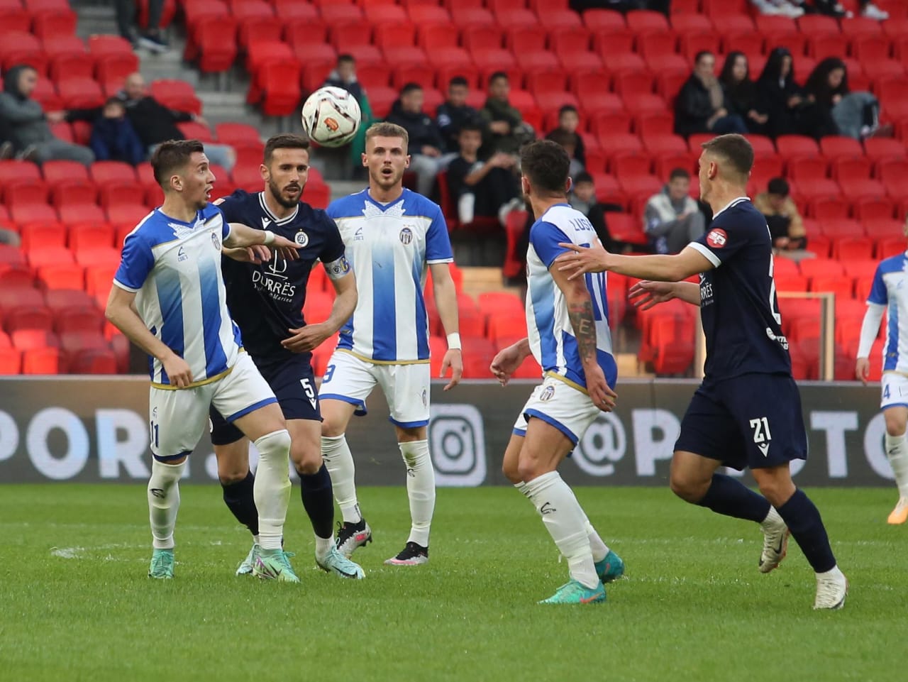 Spektakël dhe gola në derbi, Tirana thyen Dinamon në “Air Albania”