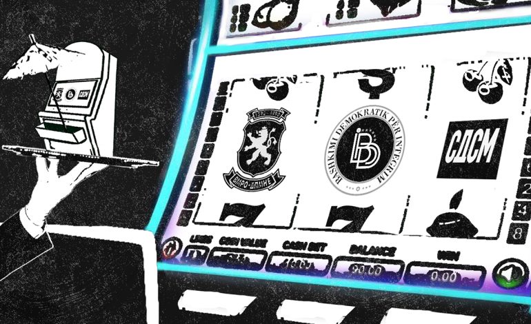 Njerëzit përballë kompleksit industrial të kazinosë: brenda lulëzimit të bixhozit në Maqedoni