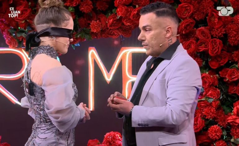 Ajo tha PO! Ish-banori i Big Brother VIP i propozon për martesë partneres së tij në studion e “S’e Luan Topi”