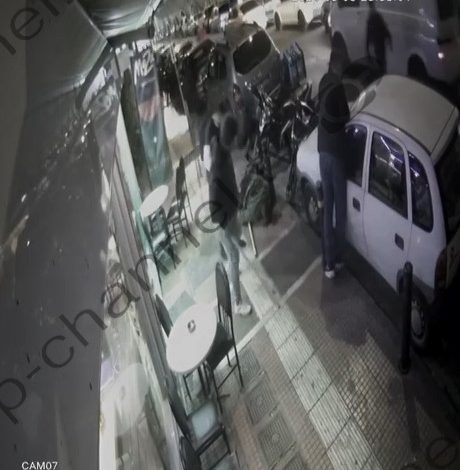 Video ekskluzive/ Vrasje në mes të Athinë, momenti kur iraniani qëllohet me plumb në kokë, TCH siguron pamjet e kamerave të sigurisë